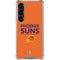 NBA Phoenix Suns Standard - Orange Galaxy S23 Clear Case