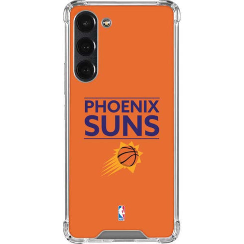 NBA Phoenix Suns Standard - Orange Galaxy S23 Plus Clear Case