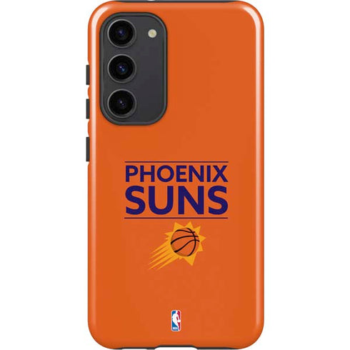NBA Phoenix Suns Standard - Orange Galaxy S23 Plus Pro Case