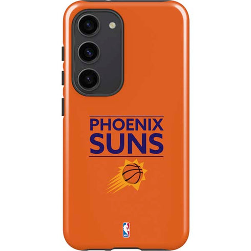 NBA Phoenix Suns Standard - Orange Galaxy S23 Pro Case