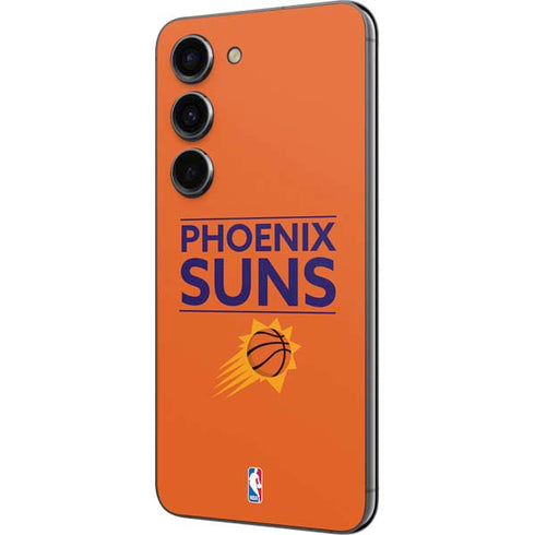 NBA Phoenix Suns Standard - Orange Galaxy S23 Skin