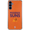 NBA Phoenix Suns Standard - Orange Galaxy S24 Clear Case