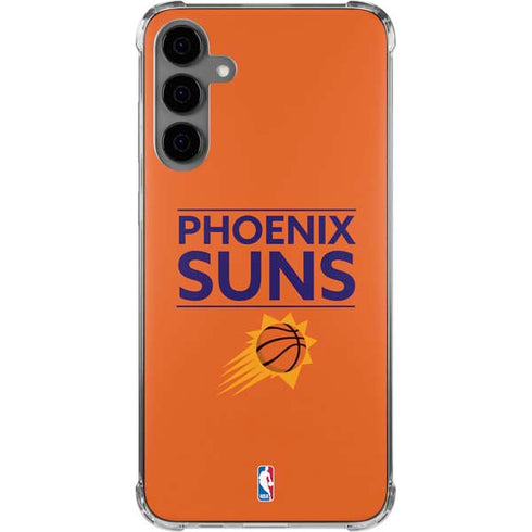 NBA Phoenix Suns Standard - Orange Galaxy S24 Plus Clear Case