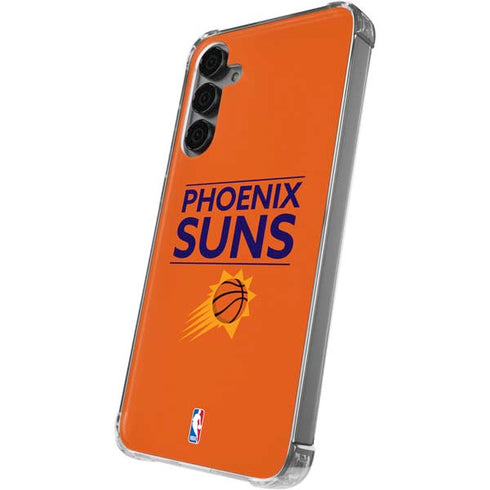NBA Phoenix Suns Standard - Orange Galaxy S24 Plus Clear Case