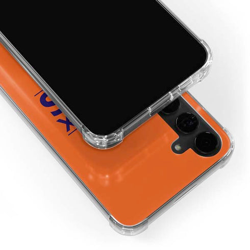 NBA Phoenix Suns Standard - Orange Galaxy S24 Plus Clear Case