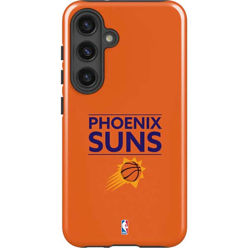 NBA Phoenix Suns Standard - Orange Galaxy S24 Plus Impact Case
