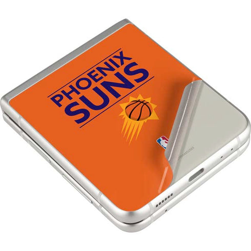 NBA Phoenix Suns Standard - Orange Galaxy Z Flip3 5G Skin