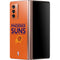 NBA Phoenix Suns Standard - Orange Galaxy Z Fold2 5G Skin