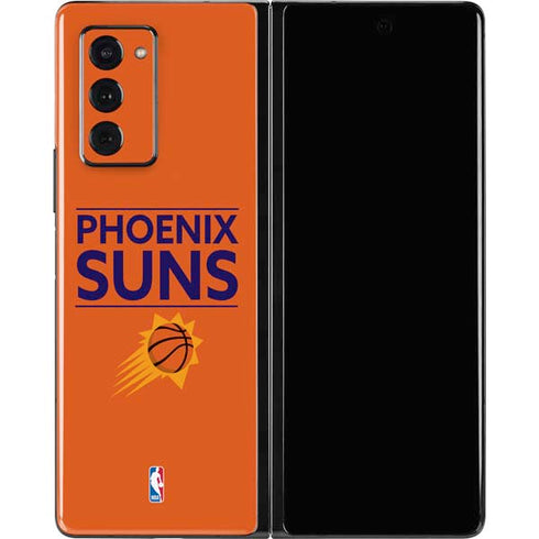 NBA Phoenix Suns Standard - Orange Galaxy Z Fold2 5G Skin