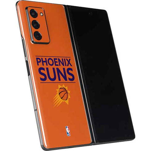 NBA Phoenix Suns Standard - Orange Galaxy Z Fold2 5G Skin