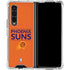 NBA Phoenix Suns Standard - Orange Galaxy Z Fold4 5G Clear Case