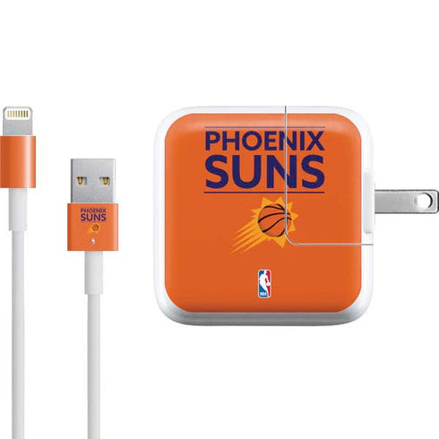 NBA Phoenix Suns Standard - Orange iPad Charger (10W USB) Skin