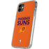 NBA Phoenix Suns Standard - Orange iPhone 11 Clear Case