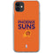 NBA Phoenix Suns Standard - Orange iPhone 11 Clear Case