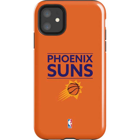 NBA Phoenix Suns Standard - Orange iPhone 11 Impact Case