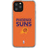 NBA Phoenix Suns Standard - Orange iPhone 11 Pro Clear Case