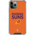 NBA Phoenix Suns Standard - Orange iPhone 11 Pro Max Clear Case