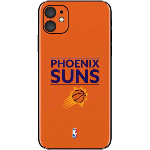 NBA Phoenix Suns Standard - Orange iPhone 11 Skin