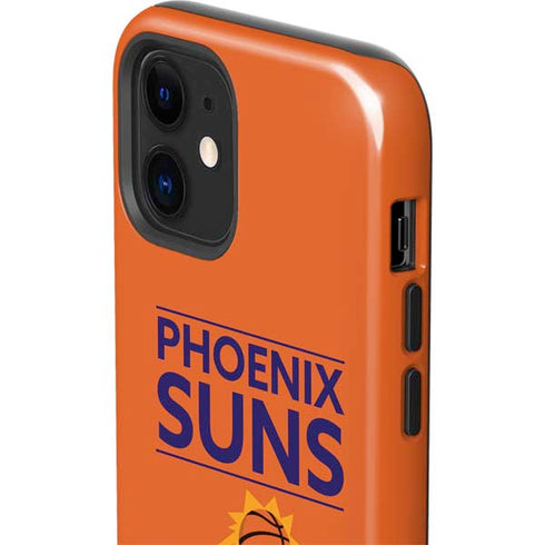 NBA Phoenix Suns Standard - Orange iPhone 12 Impact Case
