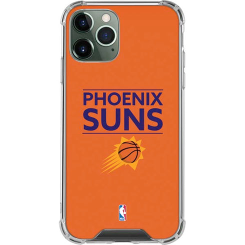 NBA Phoenix Suns Standard - Orange iPhone 12 Pro Clear Case