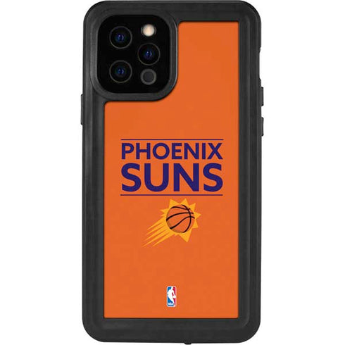 NBA Phoenix Suns Standard - Orange iPhone 12 Pro Waterproof Case