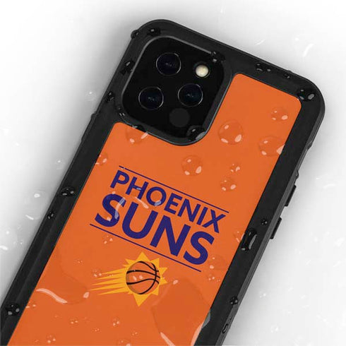 NBA Phoenix Suns Standard - Orange iPhone 12 Pro Waterproof Case