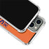 NBA Phoenix Suns Standard - Orange iPhone 13 Pro Clear Case