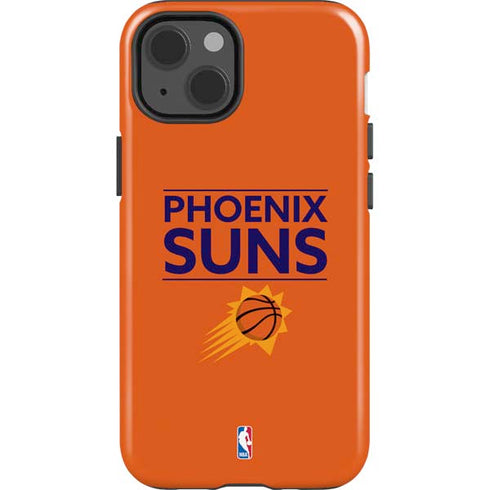 NBA Phoenix Suns Standard - Orange iPhone 15 Impact Case