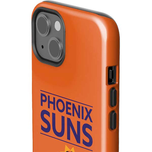 NBA Phoenix Suns Standard - Orange iPhone 14 Impact Case
