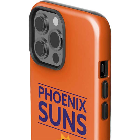 NBA Phoenix Suns Standard - Orange iPhone 15 Pro Max Impact Case