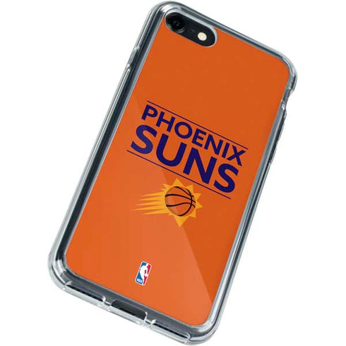 NBA Phoenix Suns Standard - Orange iPhone SE (2nd & 3rd Gen) Clear Case