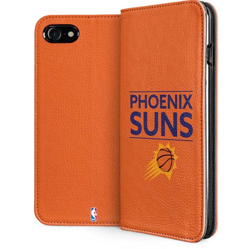 NBA Phoenix Suns Standard - Orange iPhone SE (2nd & 3rd Gen) Folio Case