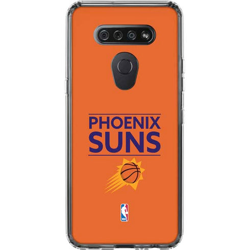 NBA Phoenix Suns Standard - Orange LG K51/Q51 Clear Case