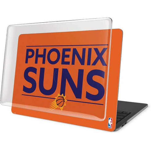 NBA Phoenix Suns Standard - Orange MacBook Pro 15in (2016-19) Case plus Skin