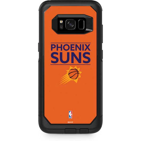 NBA Phoenix Suns Standard - Orange Otterbox Commuter Galaxy Skin