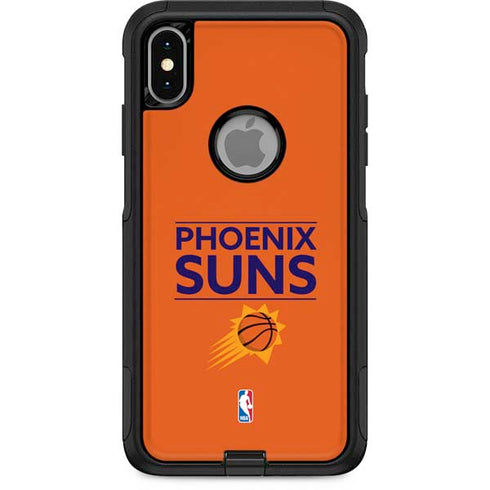 NBA Phoenix Suns Standard - Orange Otterbox Commuter iPhone Skin