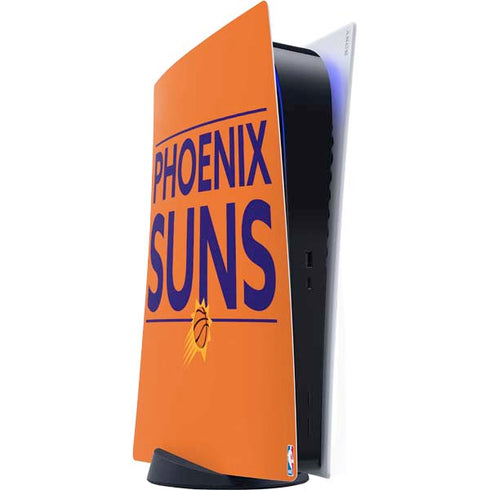 NBA Phoenix Suns Standard - Orange PS5 Digital Edition Console Skin