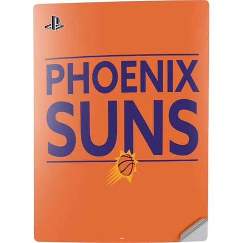 NBA Phoenix Suns Standard - Orange PS5 Digital Edition Console Skin