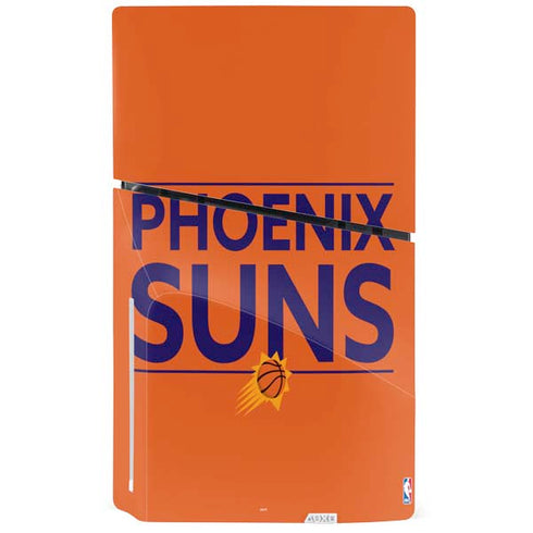 NBA Phoenix Suns Standard - Orange PS5 Slim Disk Console Skin