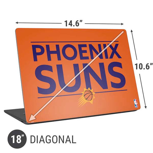 NBA Phoenix Suns Standard - Orange Universal Laptop 18in (14.6 x 10.6in) Skin