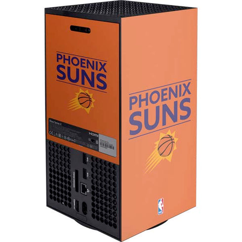 NBA Phoenix Suns Standard - Orange Xbox Series X Console Skin