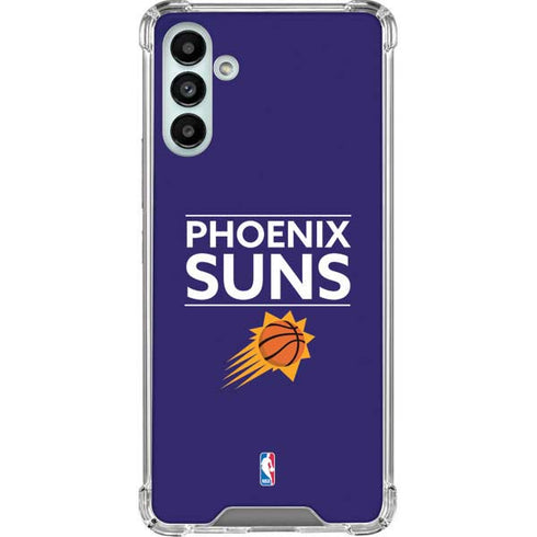 NBA Phoenix Suns Standard - Purple Galaxy A13 5G Clear Case