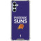 NBA Phoenix Suns Standard - Purple Galaxy A13 5G Clear Case