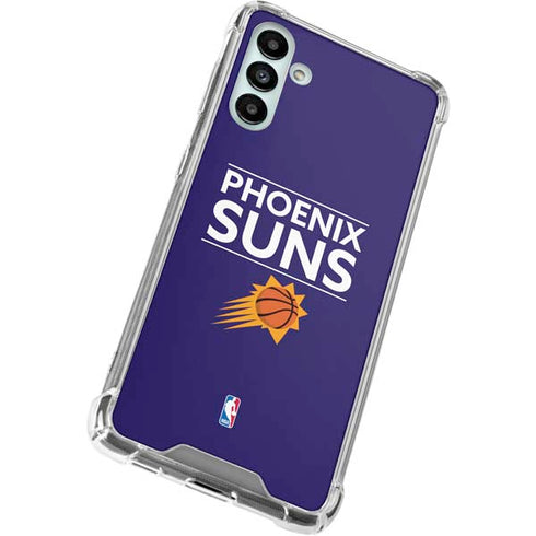 NBA Phoenix Suns Standard - Purple Galaxy A13 5G Clear Case