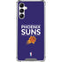 NBA Phoenix Suns Standard - Purple Galaxy A14 5G Clear Case