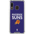 NBA Phoenix Suns Standard - Purple Galaxy A30 Clear Case
