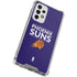NBA Phoenix Suns Standard - Purple Galaxy A33 5G Clear Case
