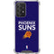 NBA Phoenix Suns Standard - Purple Galaxy A52 5G Clear Case