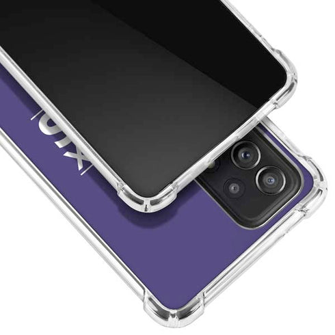 NBA Phoenix Suns Standard - Purple Galaxy A52 5G Clear Case