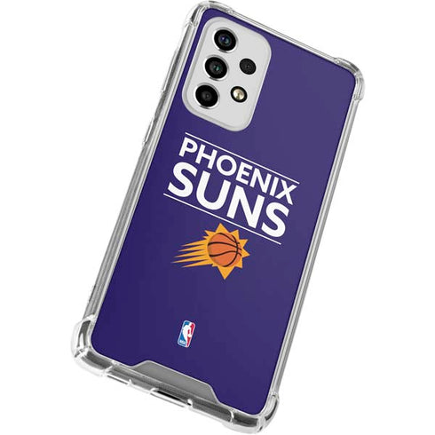 NBA Phoenix Suns Standard - Purple Galaxy A53 5G Clear Case